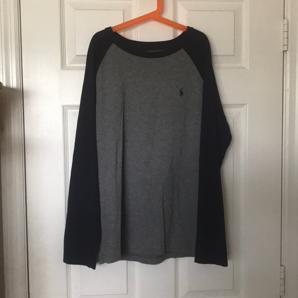 Long sleeve polo shirt
